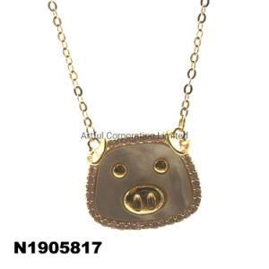 Fashion Jewelry Necklace Fashion Necklace/Pig Shape/with Shell