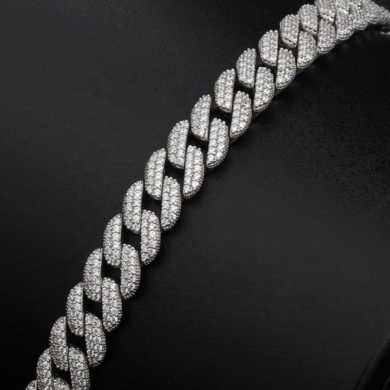 Exaggerated Personality 18cm Link Chain Hiphop Style Jewelry Cuban Gold Bracelets for Men Designs
