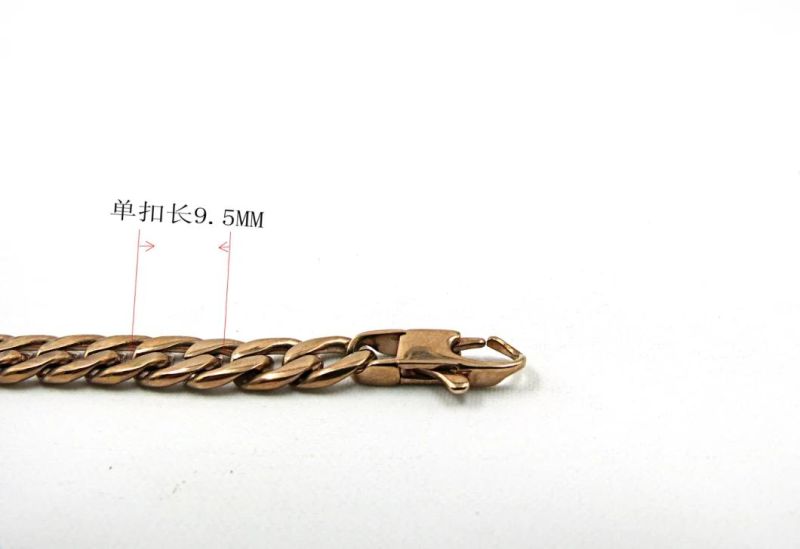 Fashion Jewelry Rose Golden Necklace