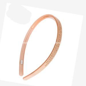 Fashion Hand Thin Acetate Plank Hair Band for Women Accessory