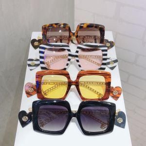 Vintage Fashion Ladies Sunglasses, Color Lens Sun Glass