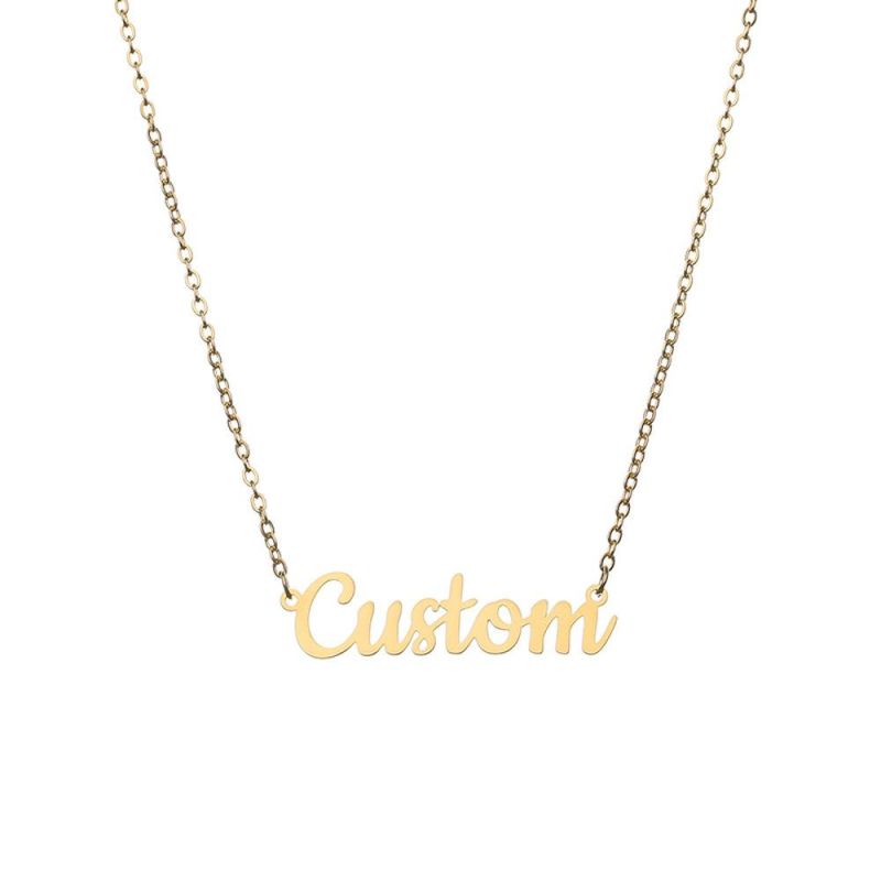 Jewelry Personalized Custom Arabic Name Choker Necklace Women Men