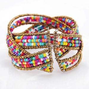 Fashion Jewelry Women Ethnic Bead Bangle Bracelet