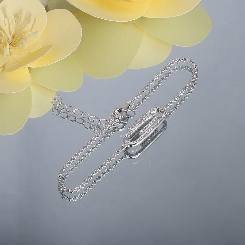 Fashion Accessories Hip Hop Fashion Jewelry Charm Cubic Zirconia High Quality Factory Wholesale Bracelet