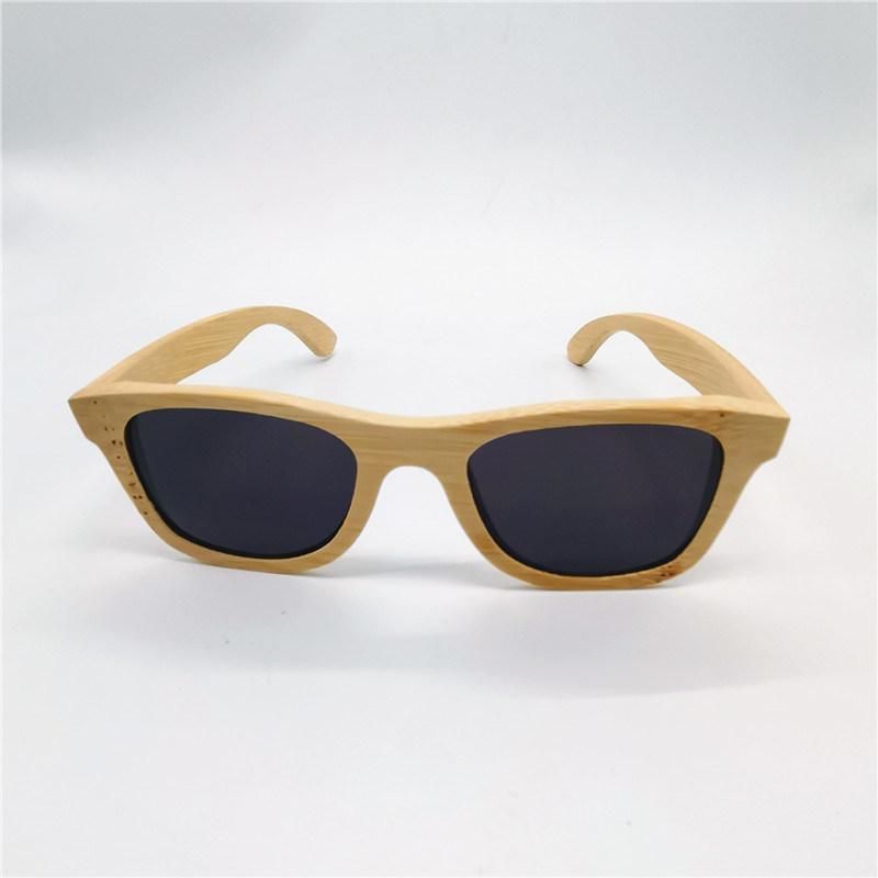 Hand Crafted Natural Bamboo Frame Sunglasses with Fashion Designer