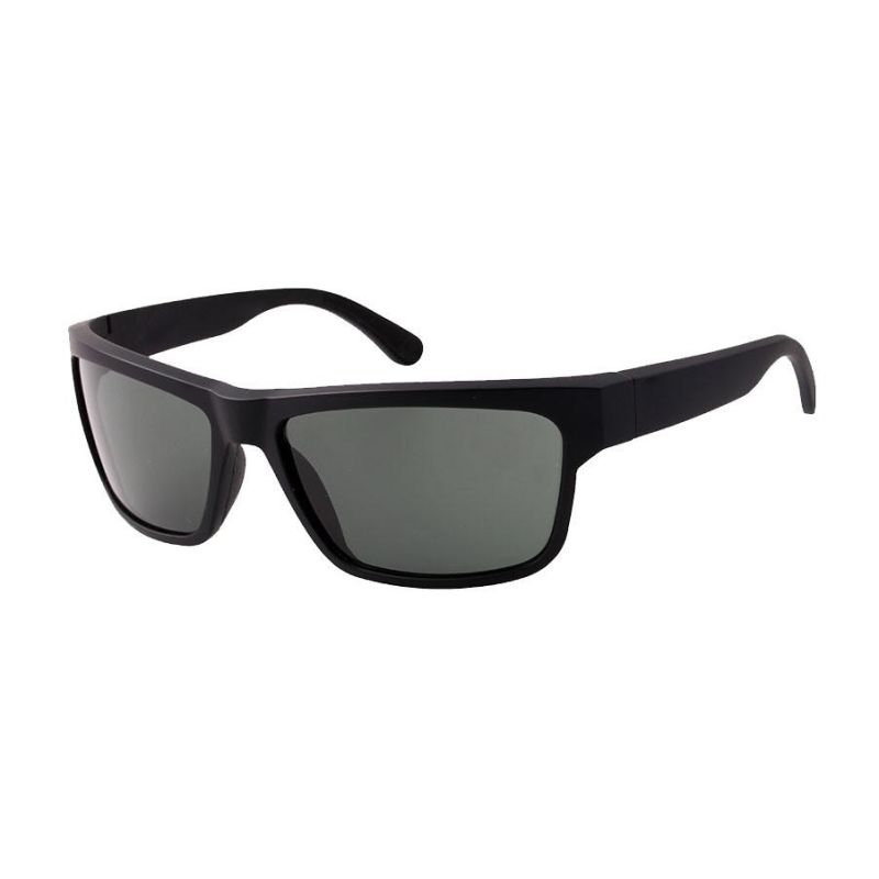 2017 All Black Simple Sports Sunglasses with Rubber Nose