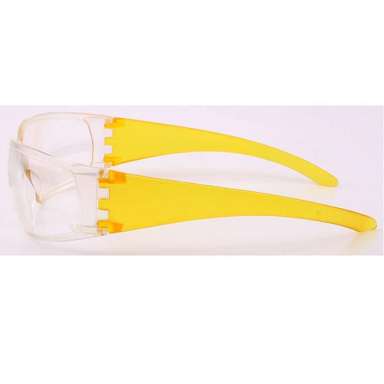 2018 Safety Sunglass with Yellow Temple