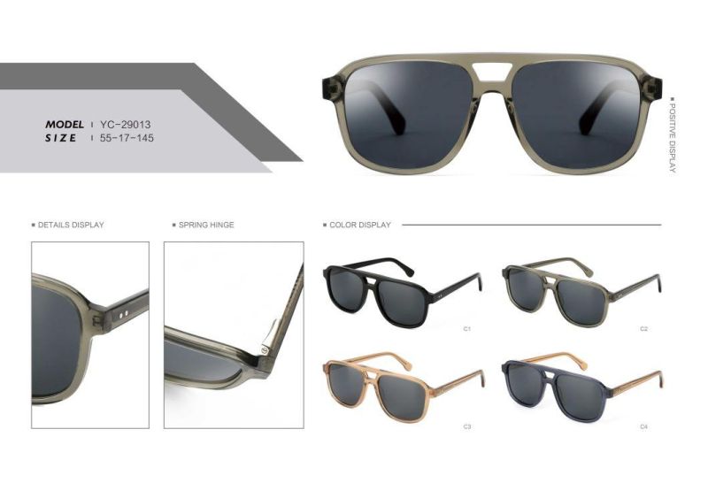Unisex Polarized Sunglasses Square Shape Sunglass Male Black Square Polarized Sunglasses