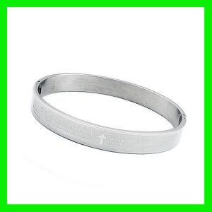 Stainless Steel Cross Bangle