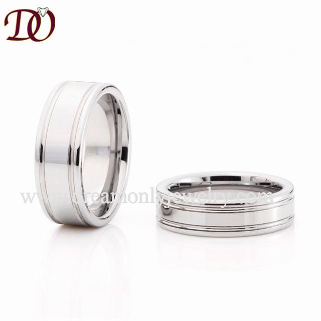 Shiny Tungsten Ring Tungsten Couple Rings