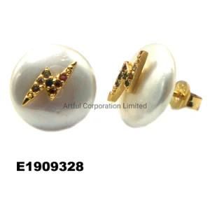 925 Sterling Silver/Pearl Earrings/Freshwater/Fashion Jewelry/Pearl Earrings