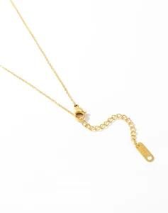 New Design Jewelry Adjustable Women Star Crescent Moon&#160; Pendant Stainless Steel Necklace&#160;