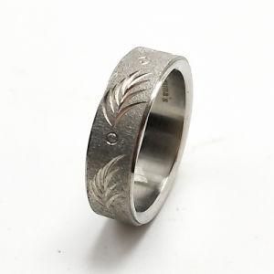 Wediing Jewelry Fashion Silver Stainless Steel Man Ring