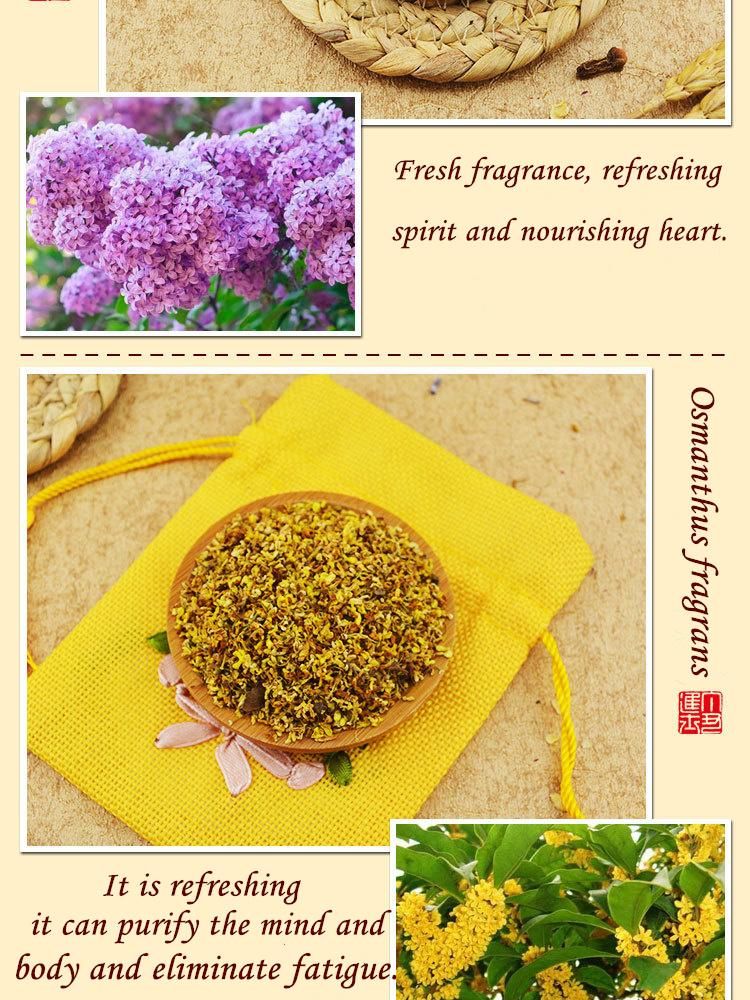 Dried Flowers Sachet Material Chinese Herbal Medicine