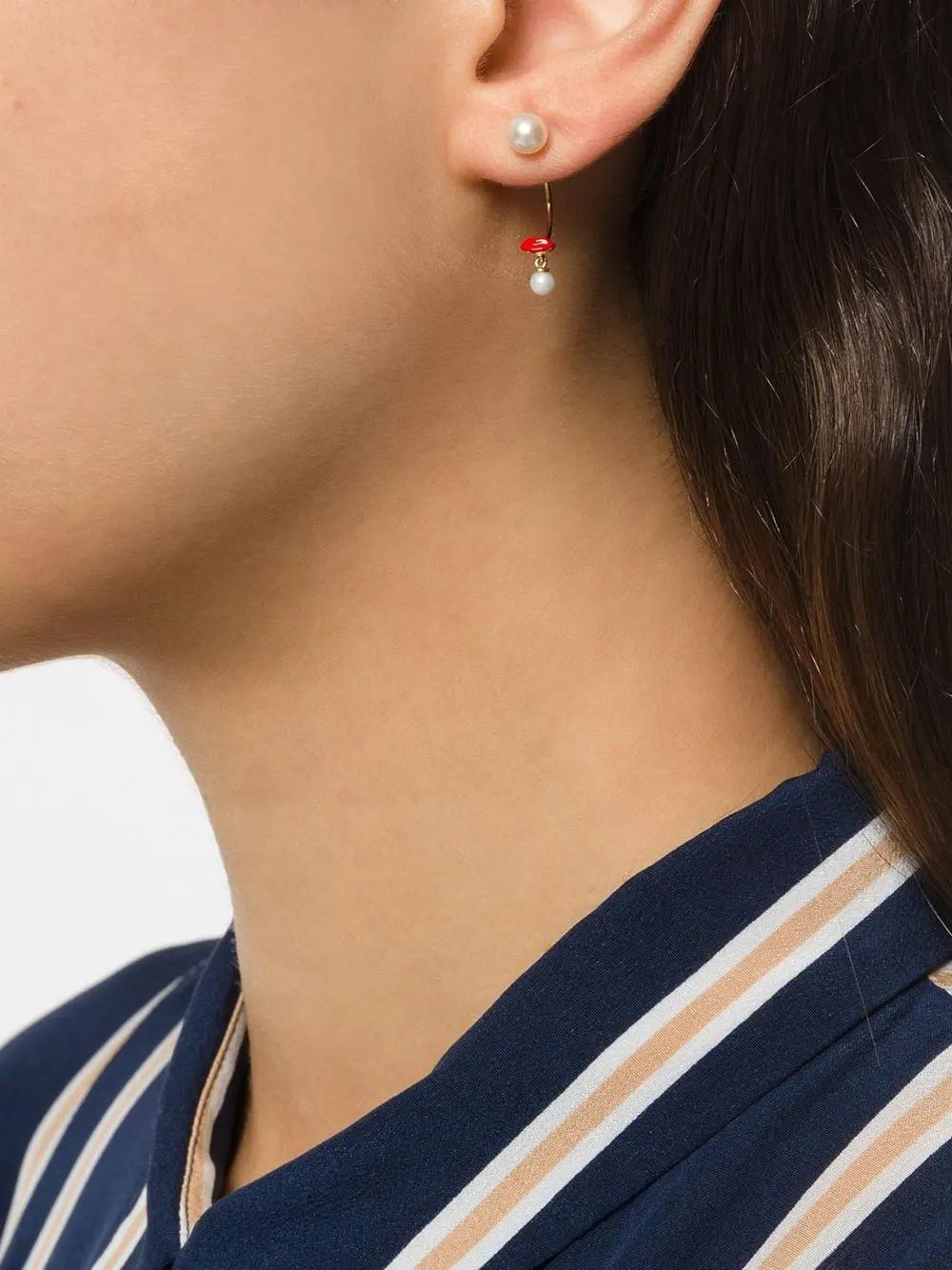 Small Fresh Pearl Pendant Fashion Earrings Jewelry