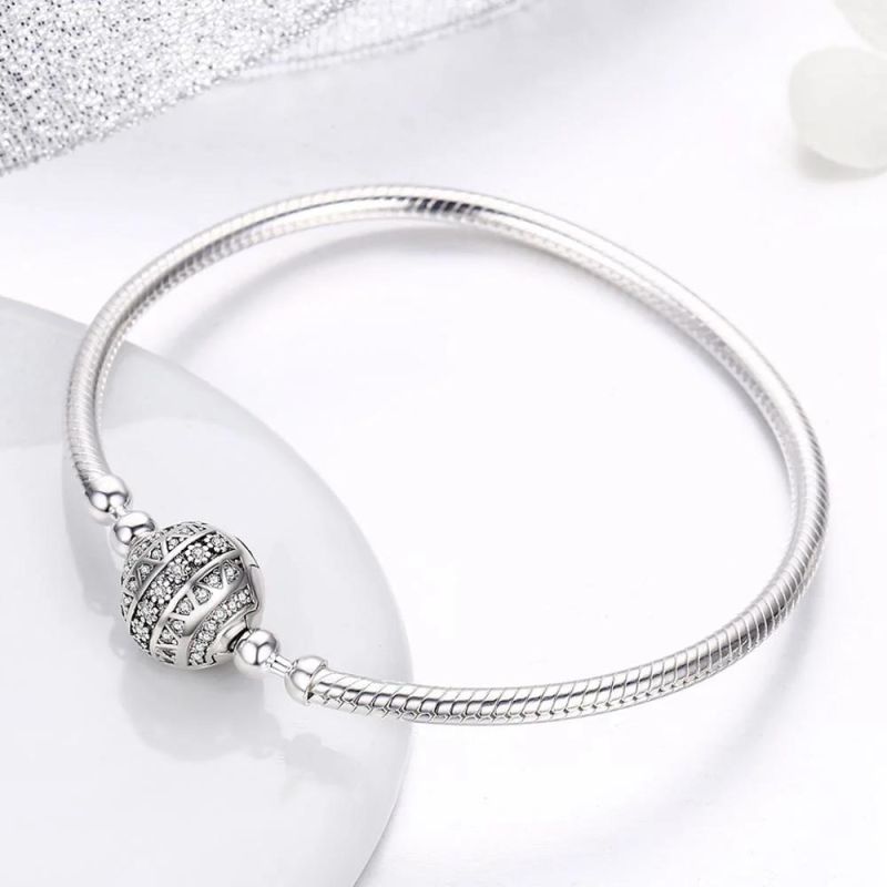 New Women Fashion Sterling Silver Bangles