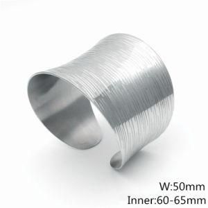 Fashion Jewelry Stainless Steel Cuff Bracelet Big Bracelet 60X50mm