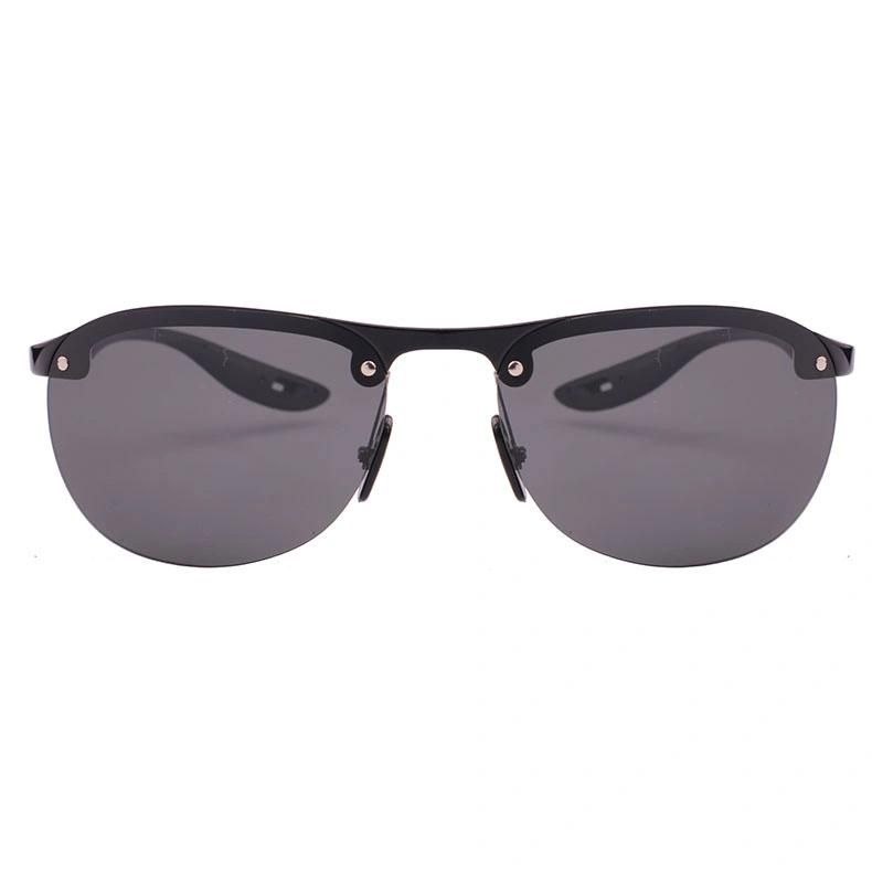 2019 Round Shape Half Frame Sports Sunglasses