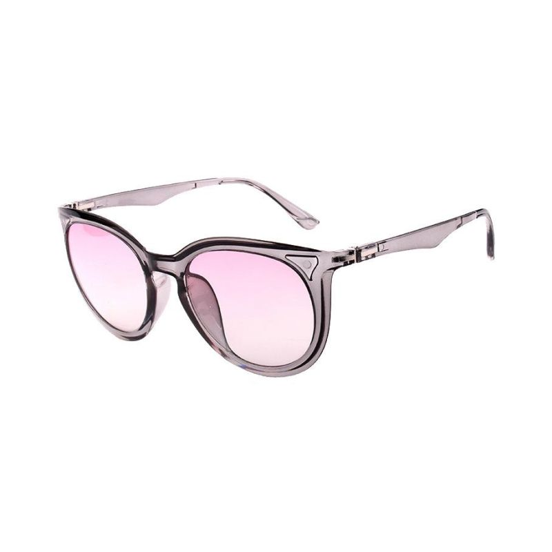 2018 Hot Selling Round Shape Fashion Sunglasses with Metal Decoration