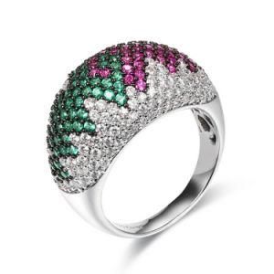 Fashion Costume Jewelry 925 Sterling Silver Gorgeous Party Ring