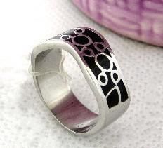 Fashion Colorful Jewelry Stainless Steel Ring (RZ1451)