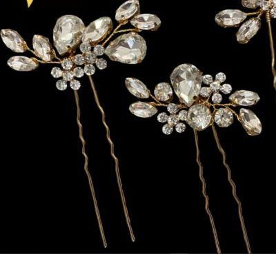Bridal Wedding Crystal Hair Pin Hair Stick Hair Vines Headpiece