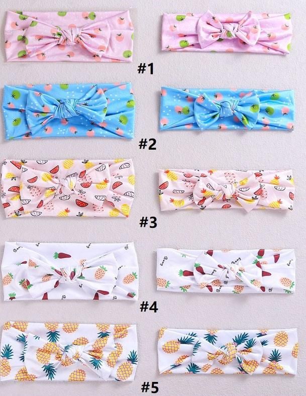 Baby Girl Newborn Infant Nylon Headbands Toddler Hairbands Bows Kids Cute Head Wrap Hair Accessories, Baby Headband Ornaments