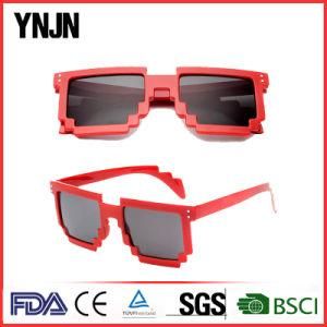 Cheap Price Ynjn Colorful Custom Logo Pixel Fun Sunglasses (YJ-194)