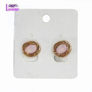 Imtation Jewelry Matt Gold Plated Stud Earrings for Female