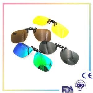2016 New Fashion Mans Womans Polarized Clip on Sunglasses