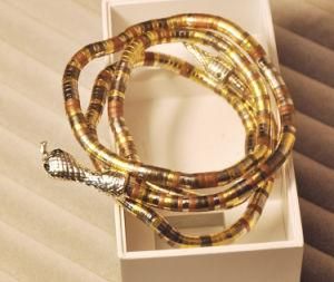 New Exaggerated Winding The Snake Bracelets and Necklace (WY310)