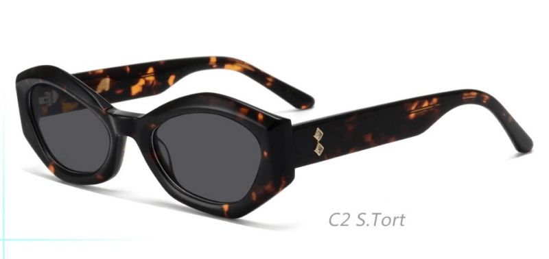 Diamond Rectangle Sunglasses for Women Retro Driving Glasses 90′s Vintage Narrow Fashion Square Frame