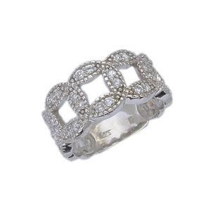 925 Silver Jewelry Ring (210831) Weight 4.4G