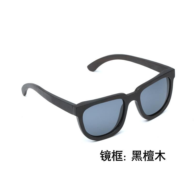 Unisex Fashion Handmade Polaroid Wooden Bamboo Sunglasses