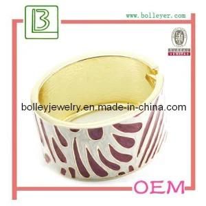 Metal Alloy Golden Epoxy Bangles