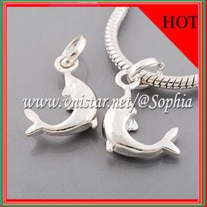 Fashion Silver Dolphin Charm