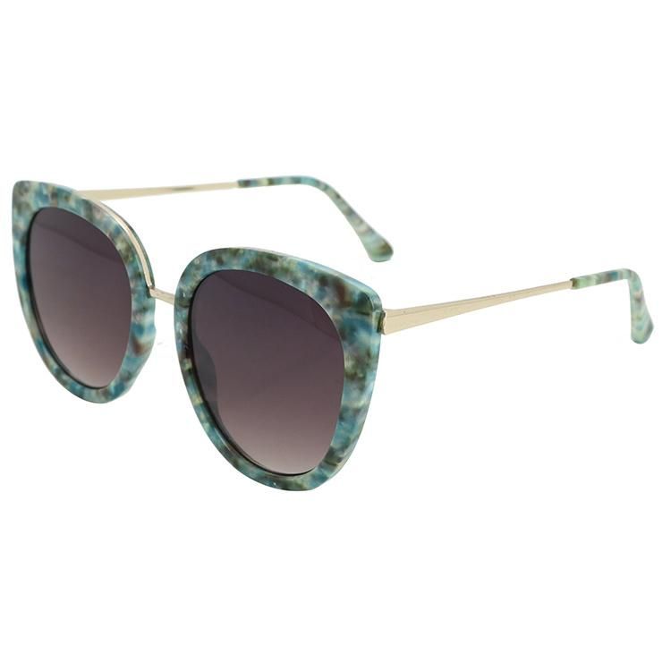 2020 Stylish Cateye Shape Metal Fashion Sunglasses