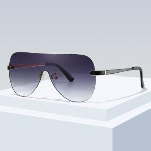 Fashionable Trendy Oversize Luxury Outdoor Playing Anti UV400 Sunglasses