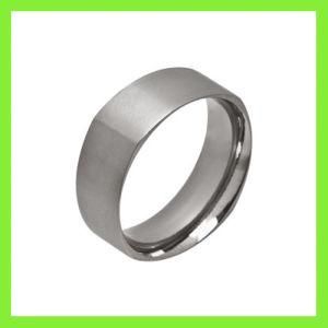 Fashion Square Titanium Ring Jewelry (TIR007)
