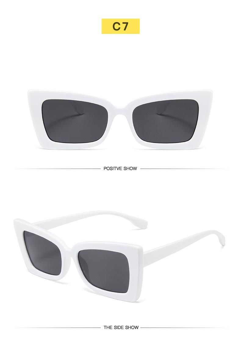 Metal Hinge Butterfly Shape Sunglasses European and American Trend Is Fashionable Sunglasses