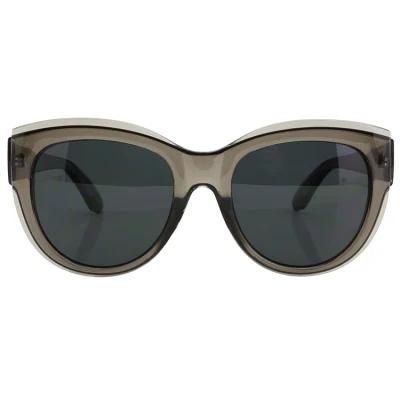 2019 Shiny Transparent Grey Fashion Sunglasses