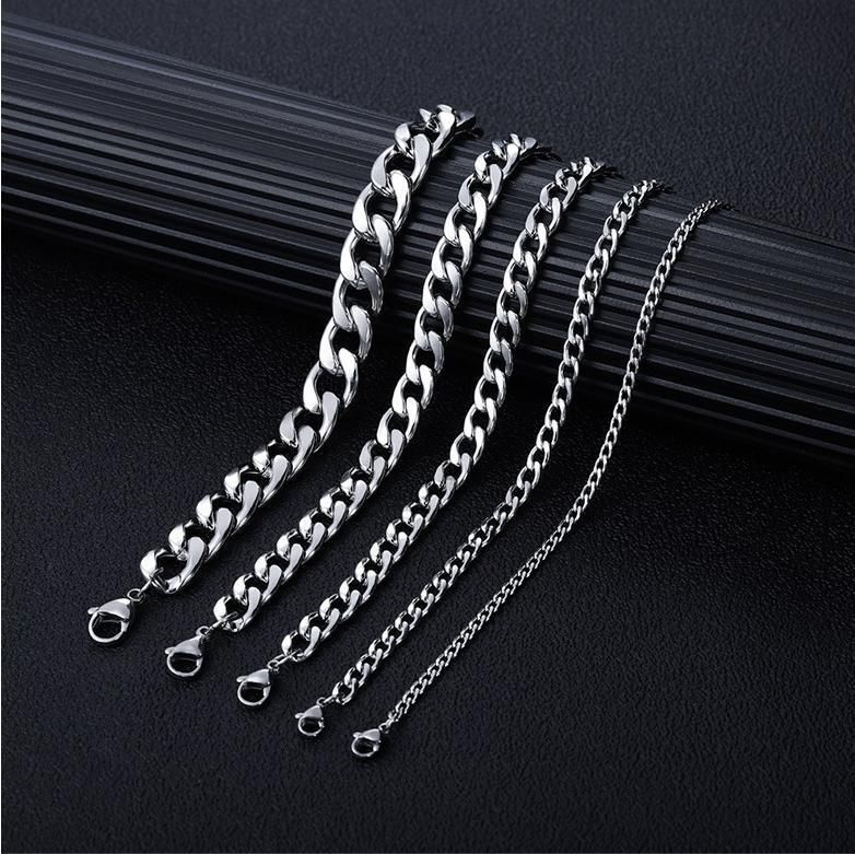 Hot Selling Hip Hop Street Rock All-Match Stainless Steel Necklace