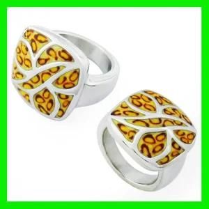 2012 Leopard Resin Rings for Couple (TSR347)