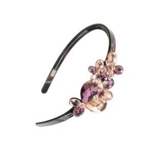 Thin Hair Band with Colors Crystal &amp; Hair Jewelry for Girls