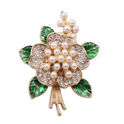 High Quality Safety Handcraft Pear Brooch