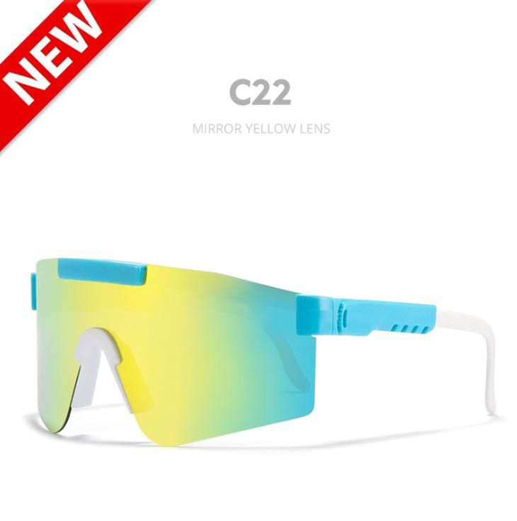 2021 Mens Outdoor Color Lenses Oversized Custom Sport Polarized Viper Sunglasses