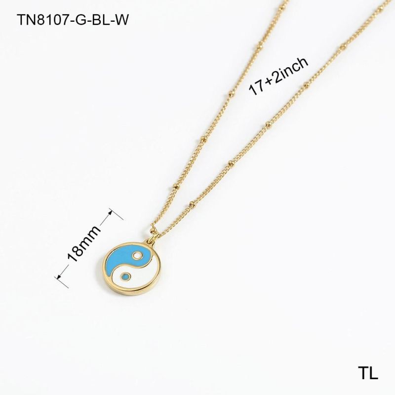 Manufacturer Custom High Quality Fashion Jewelry Supplier 18K Gold Plated Necklace Luxury Jewelry Chain Wholesale