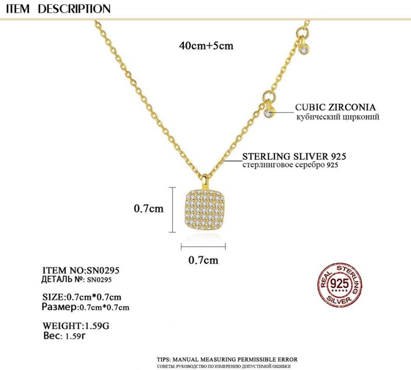 Fashion Handmade 14K Gold Pendant Jewelry Necklace