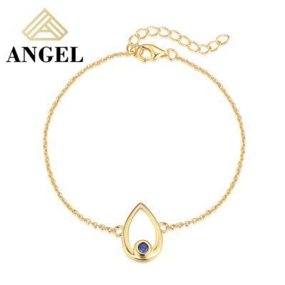 Aliexpress Fashion Accessories Gold Plated Fashion Jewelry Charm Jewellery Hot Sale AAA Cubic Zirconia Moissanite Bracelet