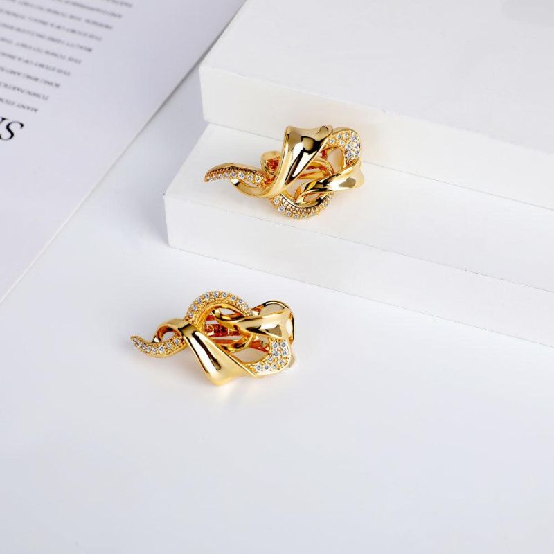 New Arrival Colorful Earrings for Women Simple Style Gold Color Earrings Jewelry Wholesale Earring Girl